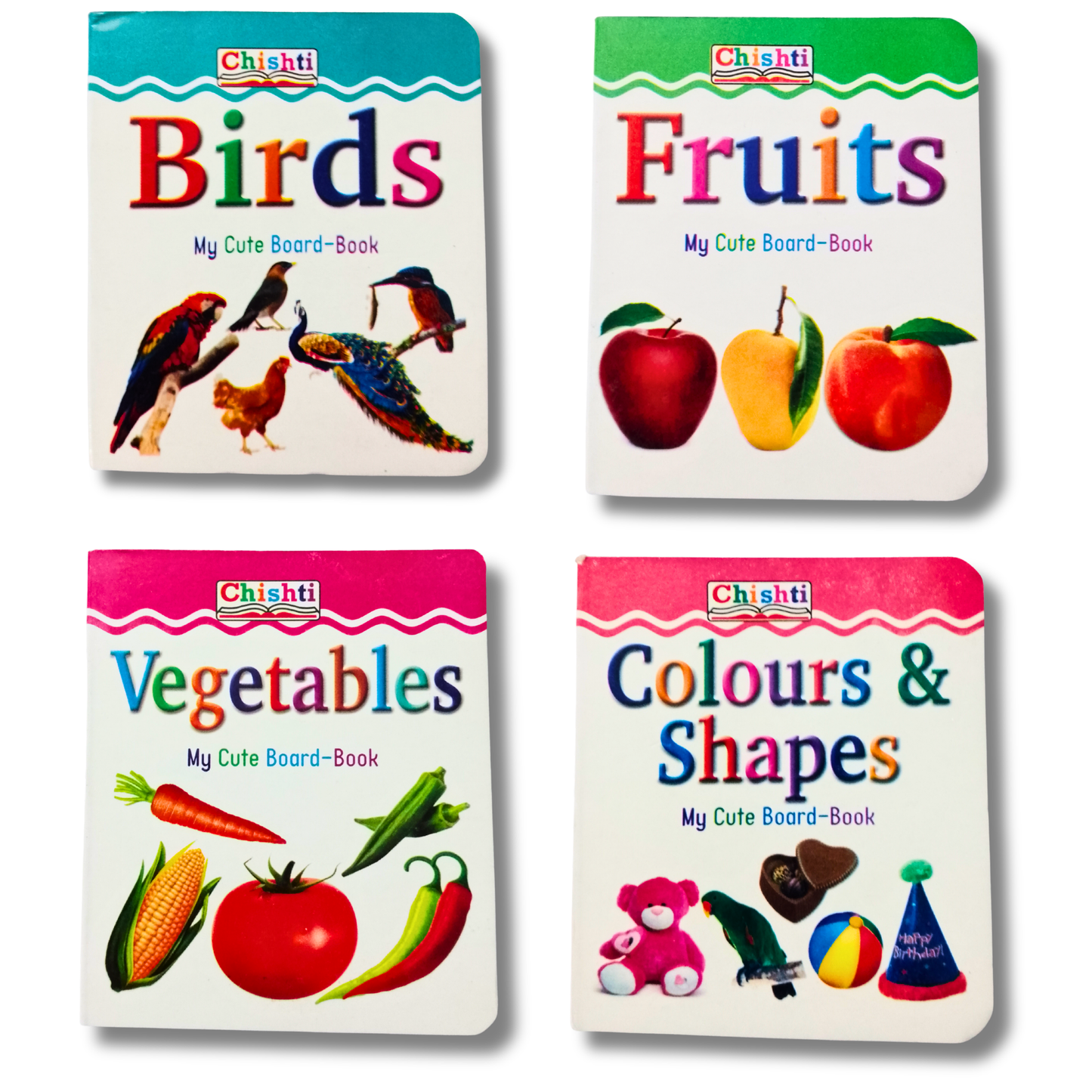 My Cute Board Book Set – 12 Educational Books for Kids
